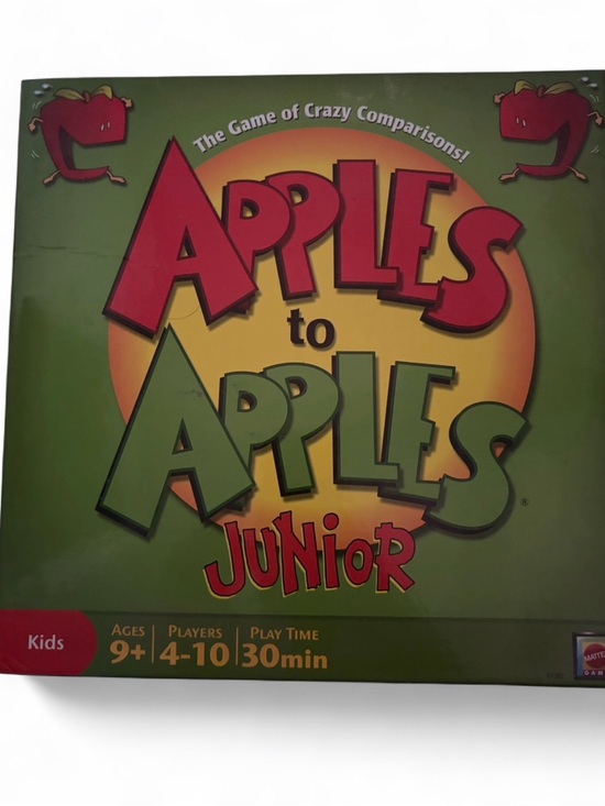 Mattel Other - Mattel Apples to Apples Junior - Green and Red Box